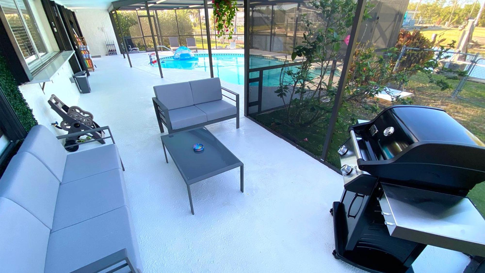 Waterfront Gulf Gateway: Pool/dock/grill/gameroom Сasa de vacaciones *